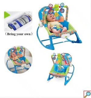 2 σε 1 Relax Μωρού και Βρεφικό Καθισματάκι Δραστηριοτήτων με Παιχνιδάκια, Μουσική και Δόνηση