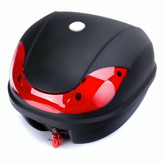 Μπαγκαζιέρα Μοτοσυκλέτας 30Lt με Κλειδαριά & Ανακλαστικές Επιφάνειες