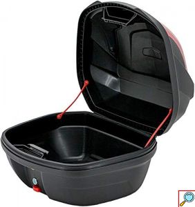 Μπαγκαζιέρα Μοτοσυκλέτας 33Lt με Κλειδαριά & Ανακλαστικές Επιφάνειες