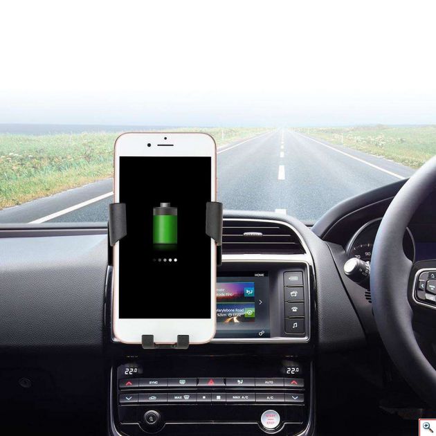 Βάση Στήριξης με Ασύρματη Φόρτιση Κινητού Αυτοκινήτου για Smartphones, Κινητά, GPS, για Αεραγωγό - Car Wireless Charger Mount Air Vent