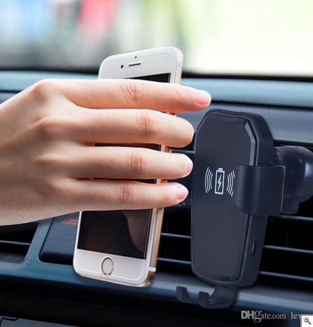 Βάση Στήριξης με Ασύρματη Φόρτιση Κινητού Αυτοκινήτου για Smartphones, Κινητά, GPS, για Αεραγωγό - Car Wireless Charger Mount Air Vent