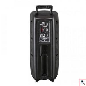 Φορητό Ηχείο Bluetooth Karaoke Party – Subwoofer 2000W με Μικρόφωνο, Τηλεχειρισμό & Διακοσμητικό Φωτισμό LED Andowl Q-T53 – Μαύρο