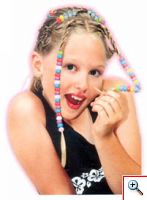 10 διαφορετικών ειδών χάντρες σε απίθανα σχέδια και χρώματα.