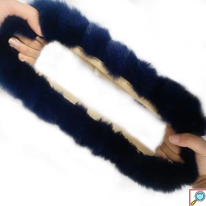 Universal Βελούδινο - Γούνινο Κάλυμμα Τιμονιού 38cm - Maxeed