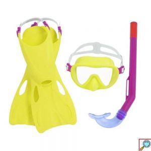 Παιδικό Σετ Με Μάσκα Θαλάσσης,Αναπνευστήρα Και Βατραχοπέδιλα Bestway