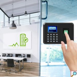 Βιομετρική Συσκευή Ρολόι Παρουσίας με Δακτυλικό Αποτύπωμα & Κωδικό Andowl