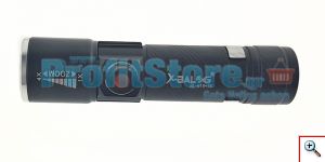 Mini Tactical Φακός ZOOM 200LM USB - Υψηλής Φωτεινότητας BL-616-T6 ZOOM