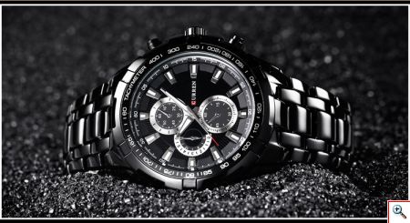 Ανδρικό Ρολόι CURREN Μ8023 Black