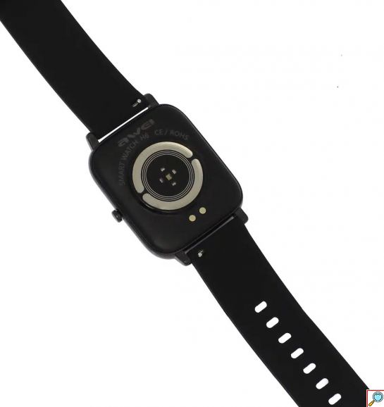 Bluetooth Αδιάβροχο Smart Watch - Ρολόι με Έγχρωμη Οθόνη Αφής, Βηματομετρητή, Θερμιδομετρητή, Πιεσόμετρο, Παρακολούθηση Ύπνου - Awei H6