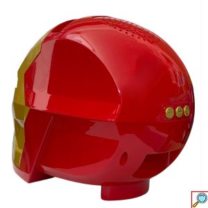 Ασύρματο Ηχείο Bluetooth 5W και Βάση Κινητού Iron Man Κόκκινο-Χρυσαφί