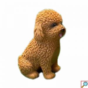 Bluetooth Ηχείο - Σκυλάκι Poodle με Ραδιόφωνο & 4 Ώρες Μπαταρία - Καφέ