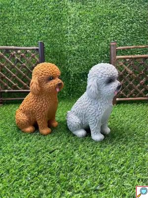 Bluetooth Ηχείο - Σκυλάκι Poodle με Ραδιόφωνο & 4 Ώρες Μπαταρία - Καφέ