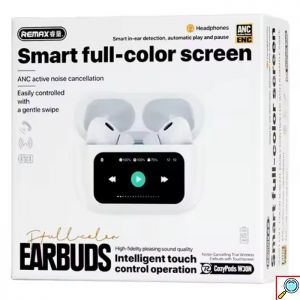 Bluetooth In-ear Ακουστικά με Έγχρωμη Οθόνη & Θήκη Φόρτισης - Remax CozyPods