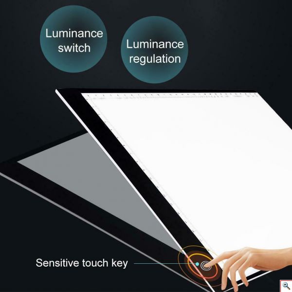 LED Πάνελ Φωτισμού για Σχεδίαση & Ζωγραφική - Tablet Ακρυλικό για Ξεπατικωτούρα
