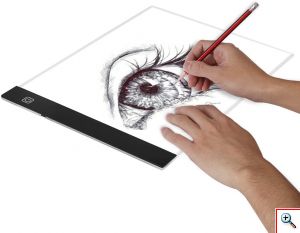 LED Πάνελ Φωτισμού για Σχεδίαση & Ζωγραφική - Tablet Ακρυλικό για Ξεπατικωτούρα