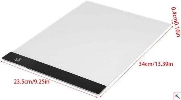 LED Πάνελ Φωτισμού για Σχεδίαση & Ζωγραφική - Tablet Ακρυλικό για Ξεπατικωτούρα