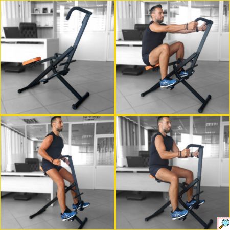 BodyFire Έξυπνο Πτυσσόμενο Πολυόργανο Γυμναστικής Όλα σε 1 με LCD Οθόνη Ενδείξεων