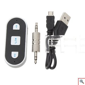 Ασύρματος Δέκτης Bluetooth Αναπαραγωγής Μουσικής AUX 3.5mm BT-500 - Car Bluetooth Music Receiver Hands-Free