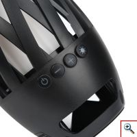 Mini HiFi Bluetooth Multimedia Speaker, MP3 Player, Φωτιστικό με Εφφέ Φλόγας Κεριού BTS-596