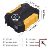 Carsun C1399 Κομπρεσέρ Τρόμπα Αέρος Αυτοκινήτου Αυτόματη