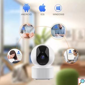 JORTAN IP Wi-Fi Αδιάβροχη Κάμερα Ασφαλείας με Αμφίδρομη Επικοινωνία και Μικρόφωνο