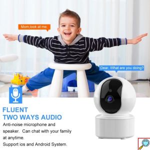 JORTAN IP Wi-Fi Αδιάβροχη Κάμερα Ασφαλείας με Αμφίδρομη Επικοινωνία και Μικρόφωνο