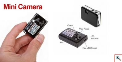 Μίνι Κάμερα Αυτόνομη με Καταγραφή Video - Φωτογράφηση - Ηχογράφηση