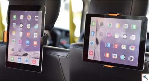 Βάση Στήριξης Κινητού & Tablet 360 για το Προσκέφαλο του Αυτοκινήτου - Car Headrest Mount Holder