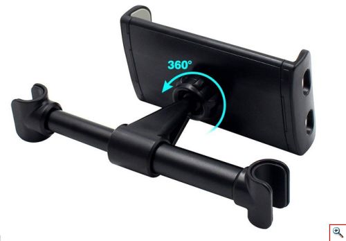 Βάση Στήριξης Κινητού & Tablet 360 για το Προσκέφαλο του Αυτοκινήτου - Car Headrest Mount Holder