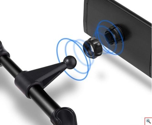 Βάση Στήριξης Κινητού & Tablet 360 για το Προσκέφαλο του Αυτοκινήτου - Car Headrest Mount Holder