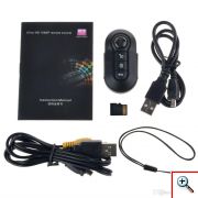 Κρυφή Κάμερα HD - Καταγραφικό Μπρελόκ με Ανίχνευση Κίνησης, Night Vision & Video Outpout Mini DVR Keychain Spy Camera