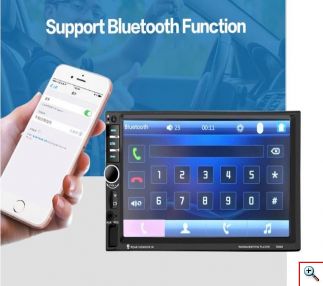 Οθόνη Αφής Αυτοκινήτου Bluetooth - Multimedia 7 inch Car Audio Stereo MP5 Player 7060B