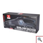 Carsun TURBO Ηλεκτρικό Σκουπάκι Στερεών, Τρόμπα Αέρος 12V με Επαναχρησιμοποιούμενο Φίλτρο, Φωτισμό LED & Οθόνη Ελέγχου Πίεσης - C1859-1