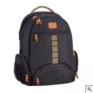 Σακίδιο Πλάτης Cat® Bags Marble σε Μαύρο και Χακί