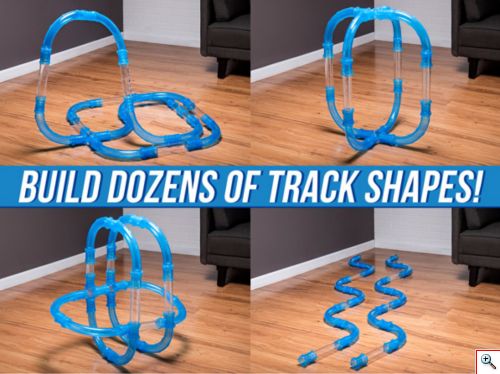 Αγωνιστικός Αυτοκινητόδρομος - Σωλήνες για Αγώνες Αυτοκινήτων - CHARIOTS Speed Pipes Racing Tracks 