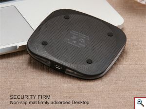 Ασύρματη Βάση Φόρτισης Κινητών με LED Φωτισμό Fantasy - Wireless Charging Pad