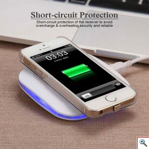 Ασύρματη Βάση Φόρτισης Κινητών με LED Φωτισμό Fantasy - Wireless Charging Pad