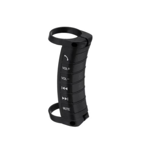 Ασύρματο Χειριστήριο Τιμονιού Αυτοκινήτου με Ανεξάρτητο Bluetooth Μαύρο