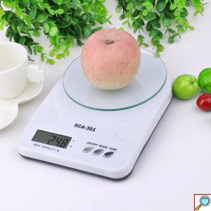 Ψηφιακή Ζυγαριά Κουζίνας 1gr - 7kg - Λευκή
