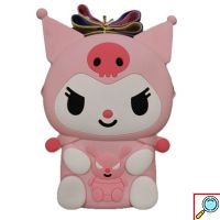 Παιδικό Τρισδιάστατο Τσαντάκι με Φερμουάρ και Λουράκι Kitty 20x16x4cm σε Διάφορα Χρώματα