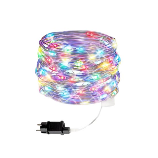 Χριστουγεννιάτικα Λαμπάκια 280 LED 19m RGB Πολύχρωμου Φωτισμού