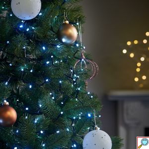 Χριστουγεννιάτικα Λαμπάκια 13.95m με 280 LED Λευκού Φωτισμού, IP44