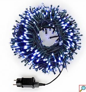 Χριστουγεννιάτικα Λαμπάκια με 700LED Μπλε Φωτισμού 34.95m Μπλε - Εσωτερικού & Εξωτερικού Χώρου