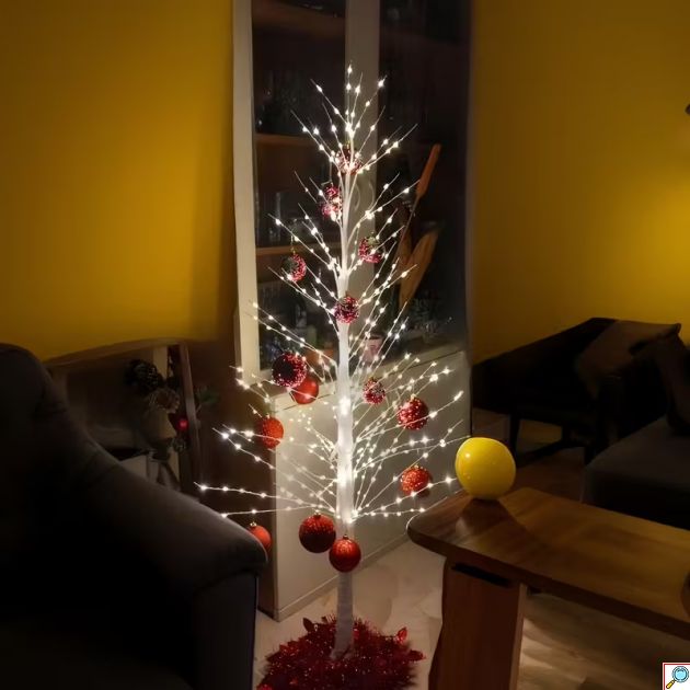Χριστουγεννιάτικο Φωτιζόμενο Δέντρο LED 150 cm - 480 LED Ψυχρού Λευκού Φωτισμού