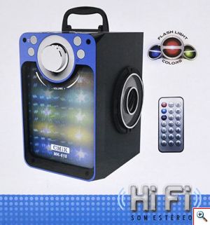 Bluetooth Φορητό Ηχοσύστημα Karaoke USB - TF - Ράδιο CMIK MK-618 σε Διάφορα Χρώματα