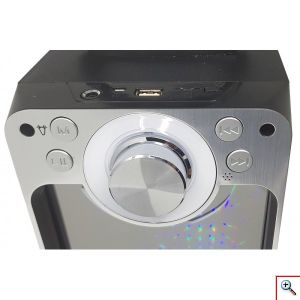 Bluetooth Φορητό Ηχοσύστημα Karaoke USB - TF - Ράδιο CMIK MK-618 σε Διάφορα Χρώματα