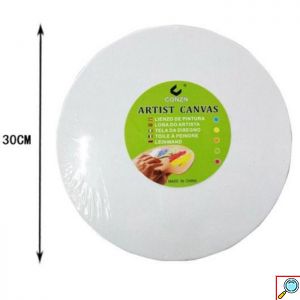 CONZN Τελάρο Ζωγραφικής Στρογγυλό 40cm 0.3mm