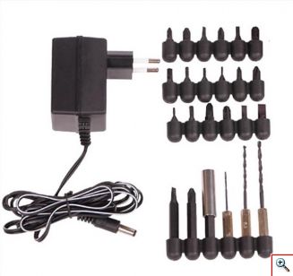 Επαναφορτιζόμενο κατσαβίδι, σετ 26 τμχ 4.8V JST24801