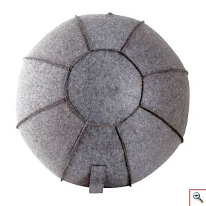 Κάλυμμα για Μπάλα Γυμναστικής Amila Gymball 65cm Γκρι