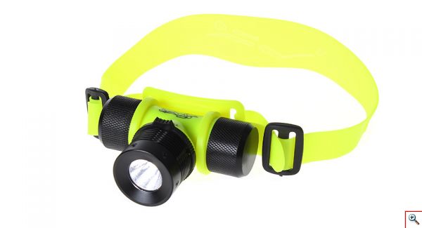 Αδιάβροχος Υποβρύχιος Καταδυτικός CREE LED 300Lumens Φακός Κεφαλής